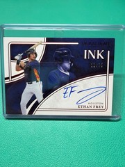 2026 Panini Immaculate Collection #IM-EF Ethan Frey Immaculate Marks Red #/75