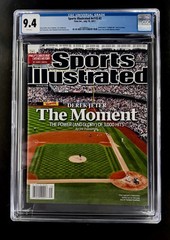 Derek Jeter 2011 Sports Illustrated Newsstand 3000th Hit CGC 9.4 Only 1 Higher