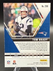 Tom Brady 2020 Mosaic Football MVPs Card #298 – New England Patriots – 1872