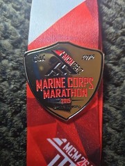 Marine Corps Marathon 2015 Medal And Pin