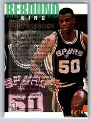 1994-95 Ultra #8 David Robinson Rebound Kings