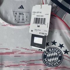 Adidas FC Bayern Munich 2025/2026 Authentic Away Jersey White Mens Medium JJ2145