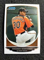EDUARDO RODRIGUEZ #BCP207 2013 Bowman Chrome QTY Baltimore Orioles