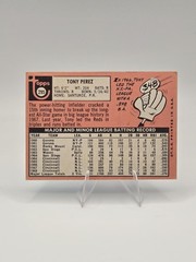 1969 Topps #295 Tony Perez Cincinnati Reds *Set Break*