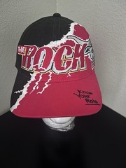 VTG 2000 WWF The Rock “Know Your Role” Attitude Era Snapback wrestling hat Y2K