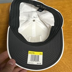 Nike LA28 2028 Skateboarding Heritage Flex Hat Cap White Size S/M