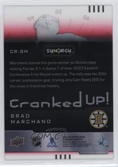 2023-24 Upper Deck Synergy Cranked Up Red 414/599 Brad Marchand #CR-BM yf0
