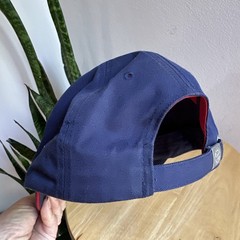 FC Bayern Munchen Vintage Soccer Hat Navy And Red Adjustable