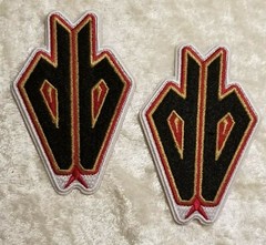 Arizona Diamondbacks Sleeve patch SET of TWO DB Iron On ~USA Seller!