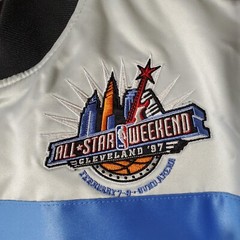 1997 NBA All Star Weekend Jacket Men&rsquo;s XS Snap-Button Cleveland Embroidered NWT