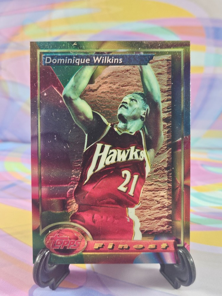 1994 Topps Basketball Finest | Dominique Wilkins Refractor #163