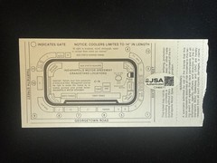 Rick Mears signed 1991 Indianapolis Indy 500 Ticket JSA COA Racing Auto Z2540