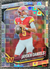 Jayden Daniels 2025 Panini Prizm #278 Pandora Prizm /400 – Commanders