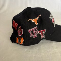 Top of the World Big 12 Conference XII All-Over Embroidered Logos Adjustable Hat