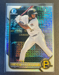 2022 Bowman Chrome Mega Box Mojo Refractor Pick List You Choose