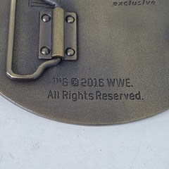 WWE Dean Ambrose Belt Buckle Jon Moxley Loot Crate Slam Crate Exclusive New