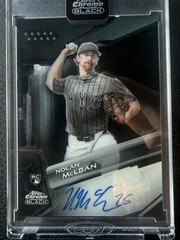 2026 Topps Chrome Black – Autographs Nolan McLean #CBA-NM (AU, RC)