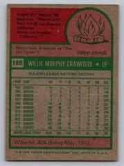 1975 Topps #186 Willie Crawford