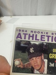Topps 1964 #466 Athletics Rookie Stars Rookie Dick Green Aurelio Monteagudo