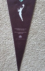 New York Liberty Pennant Banner SABRINA IONESCU WNBA NWT