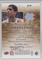 2011-12 SP Authentic Home Court Signatures Brad Daugherty #HC-BD Auto lz7
