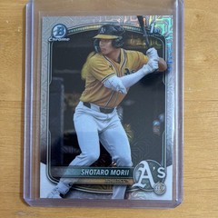 2025 Bowman Chrome Shotaro Morii Rookie Athletics Mojo Refractor BCP-170