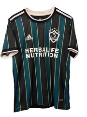 LA Galaxy Adidas Clark #10 Soccer Jersey MLS Herbalife Size S