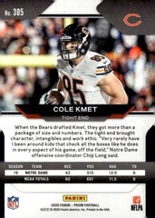 2020 Panini Prizm #305 Cole Kmet