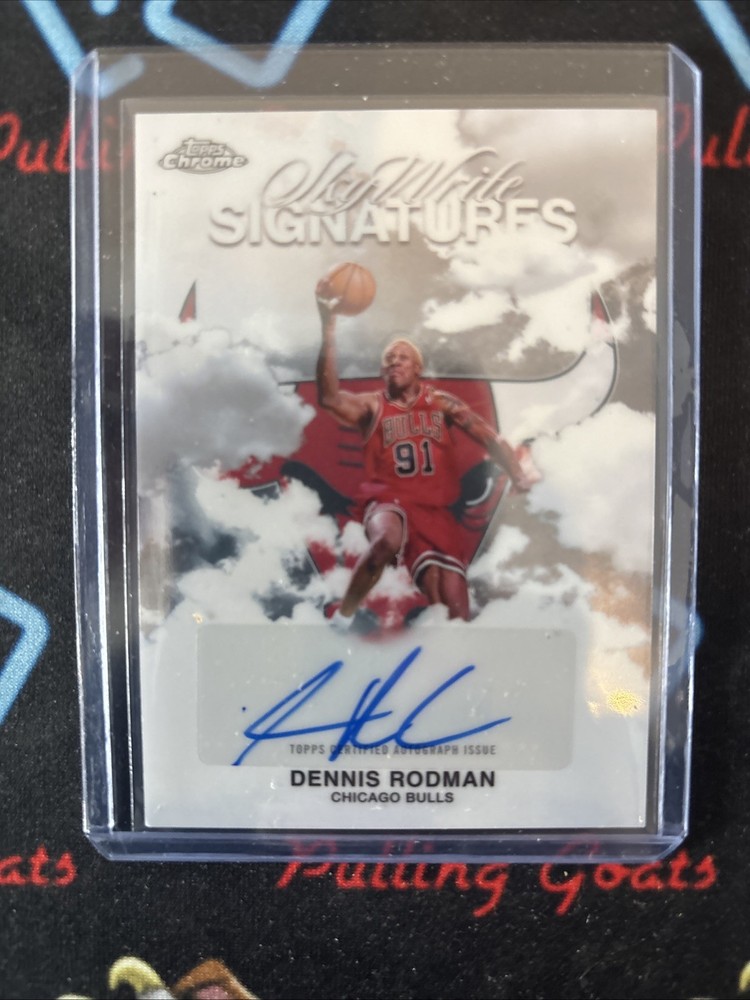 2025-26 Topps Chrome Dennis Rodman Sky Write Signatures Autograph #SWS-DRM
