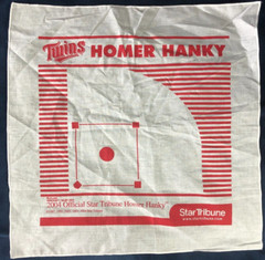 2004 Minnesota Twins Homer Hanky Official Star Tribune