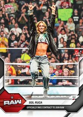 2026 Topps Now WWE #55 Sol Ruca RAW PRESALE