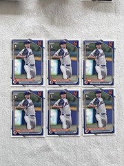 2024 Bowman Draft Paper Jonathan Santucci New York Mets #BD-65 6 Card Lot