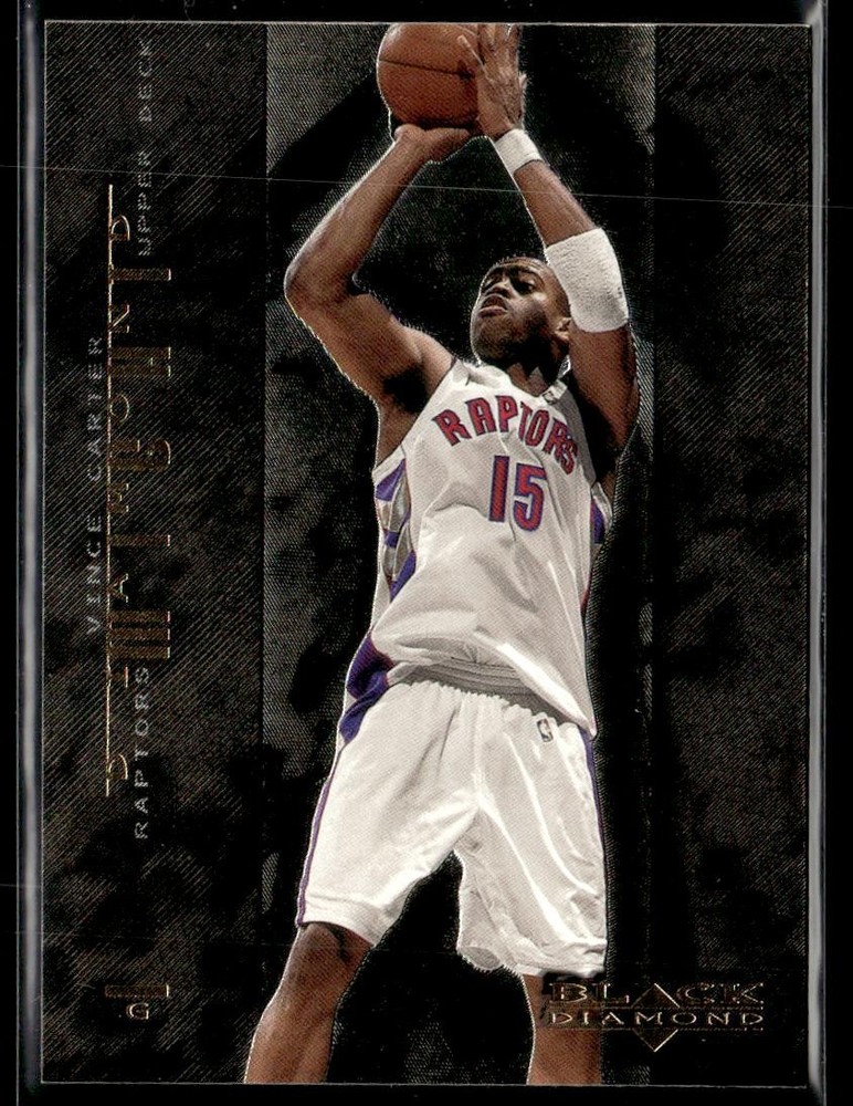 2000-01 Upper Deck Black Diamond Vince Carter Diamond Might HSC