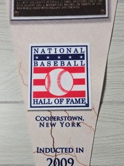 Rickey Henderson Baseball Hall Of Fame Induction Plaque Pennant NEW 2009