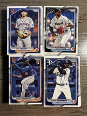 2024 Bowman Baseball Paper RC&rsquo;s & Vets #1-100: You Pick- Complete Your Set