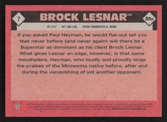 2016 Topps WWE Heritage Brock Lesnar #7