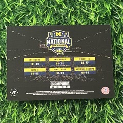 2026 Champions Deck Michigan National Champions Team Card Insert