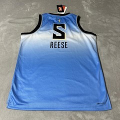 Chicago Sky Jersey Girls Large Blue WNBA Basketball Angel Reese Nike Rebel