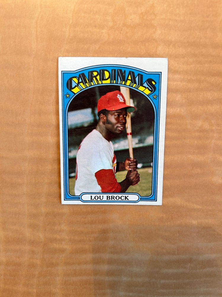 1972 TOPPS BASEBALL #200 LOU BROCK!! $1 SHIPPING!!