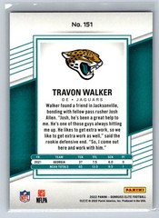 2022 Donruss Elite #151 Travon Walker Red #/399