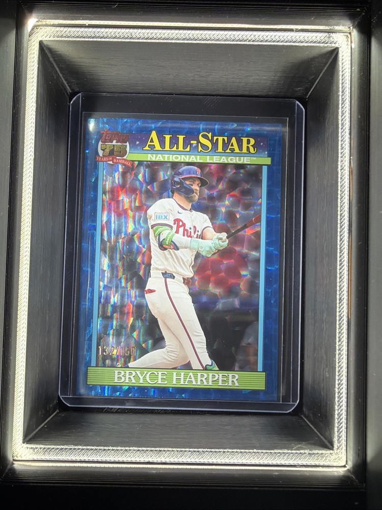 2026 Topps Bryce Harper Crackle Foil # /150 #91AS-7