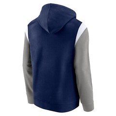 Dallas Cowboys Fanatics Branded Trench Battle Hoodie- Navy/Gray