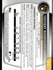 2025 Bowman Yophery Rodriguez IP Auto