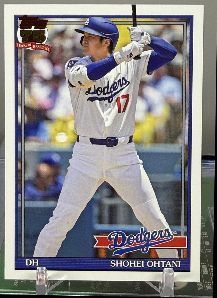 2026 Topps Series 2 Shohei Ohtani 1991 #91B2-1 Dodgers