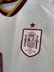 Authentic Spain 2026 World Cup Lamine Yamal #19 Player Version Away Jersey
