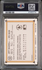 1990 Best #132 Jeff Bagwell PSA 8