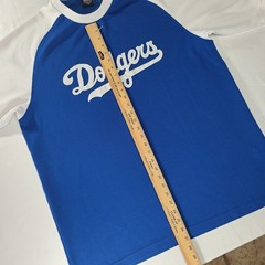 LA Dodgers Blue Nike Pullover Raglan w/Script Logo – Men&rsquo;s Size XL