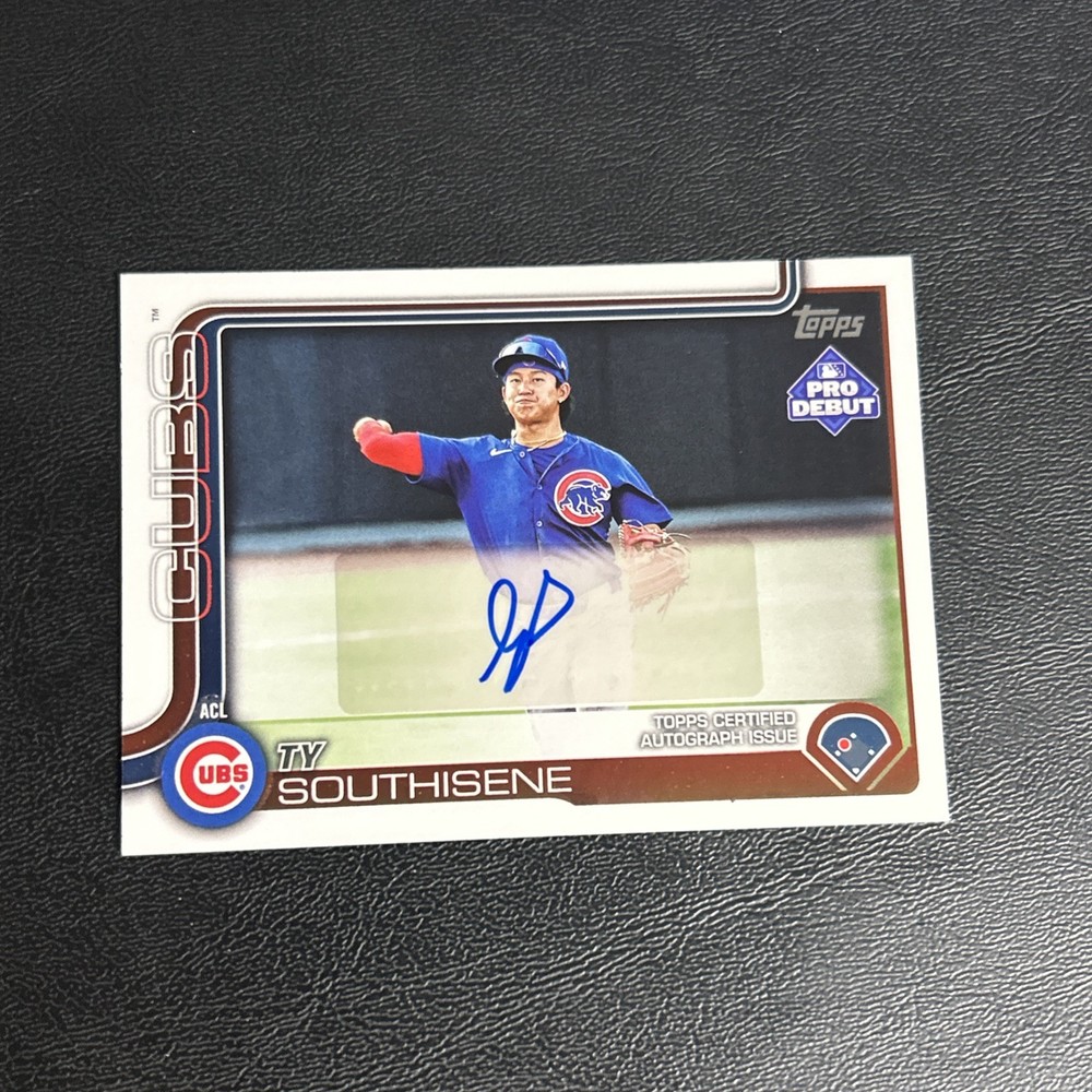 2025 Topps Pro Debut Ty Southisene Auto Chicago Cubs