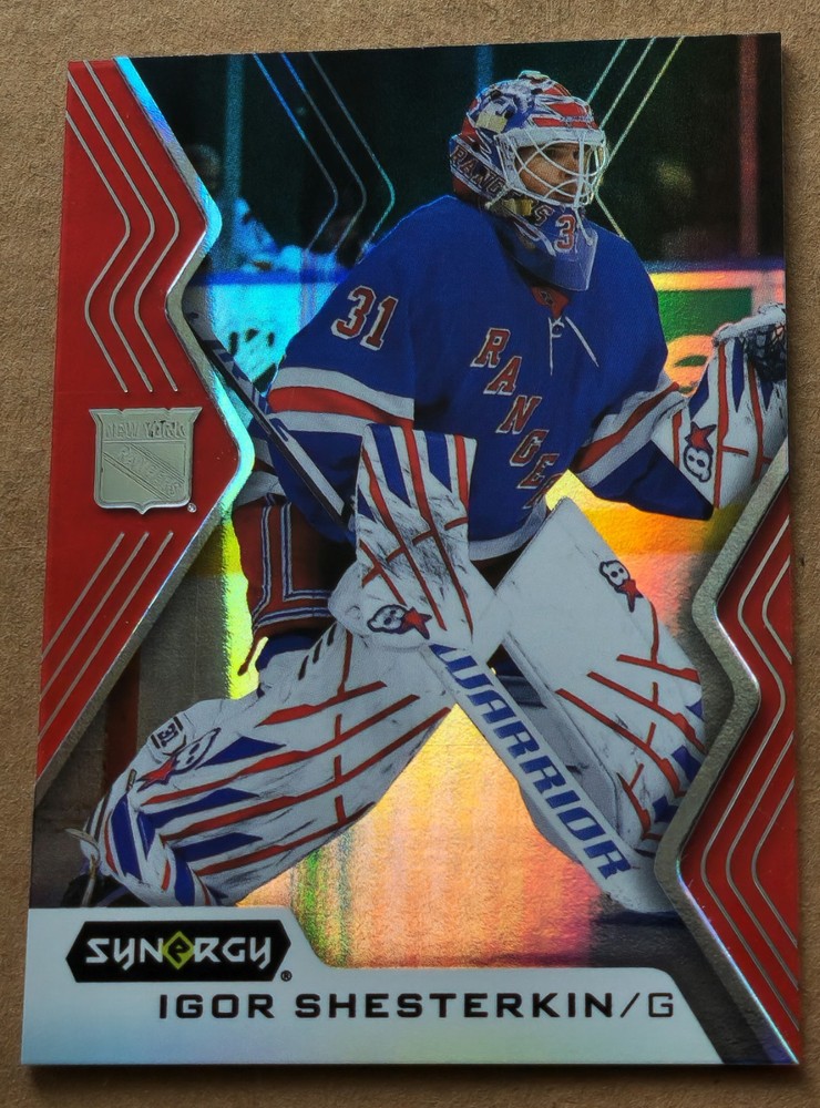 2024-25 Upper Deck Synergy Bounty Red #56 Igor Shesterkin New York Rangers