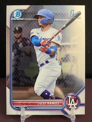 2022 Bowman – Chrome Prospects Jose Ramos #BCP-129 1st Bowman RC
